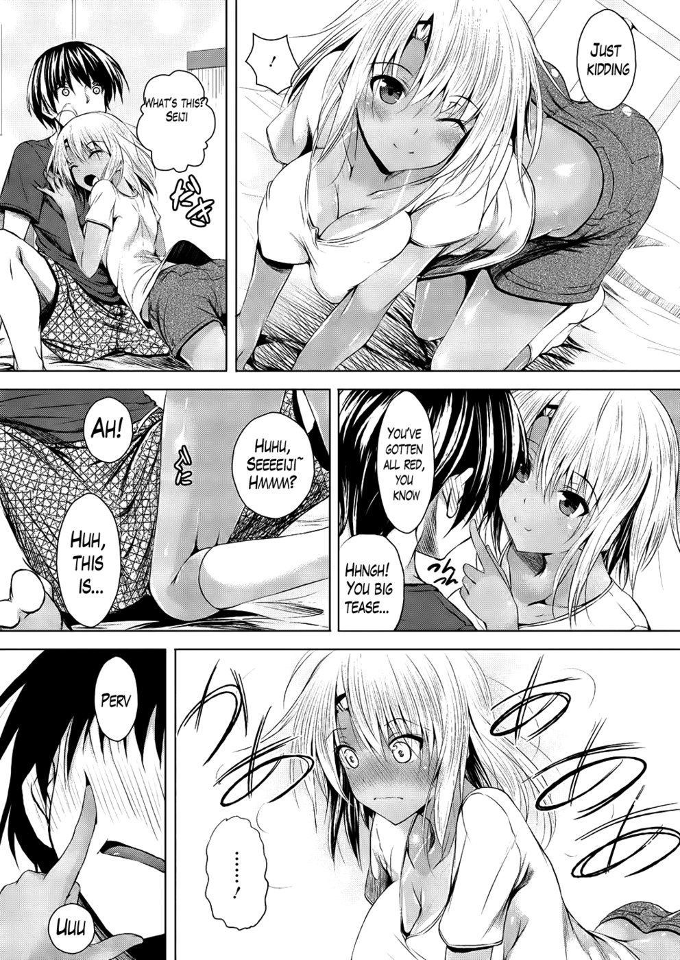 Hentai Manga Comic-Sun-Tanned Girl with Ice Cream on Top-Read-4